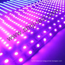 12mm pcb DC 12V 24V rgbw 5050 SMD 60 leds / m flexible tira de LED RGB y blanco cálido